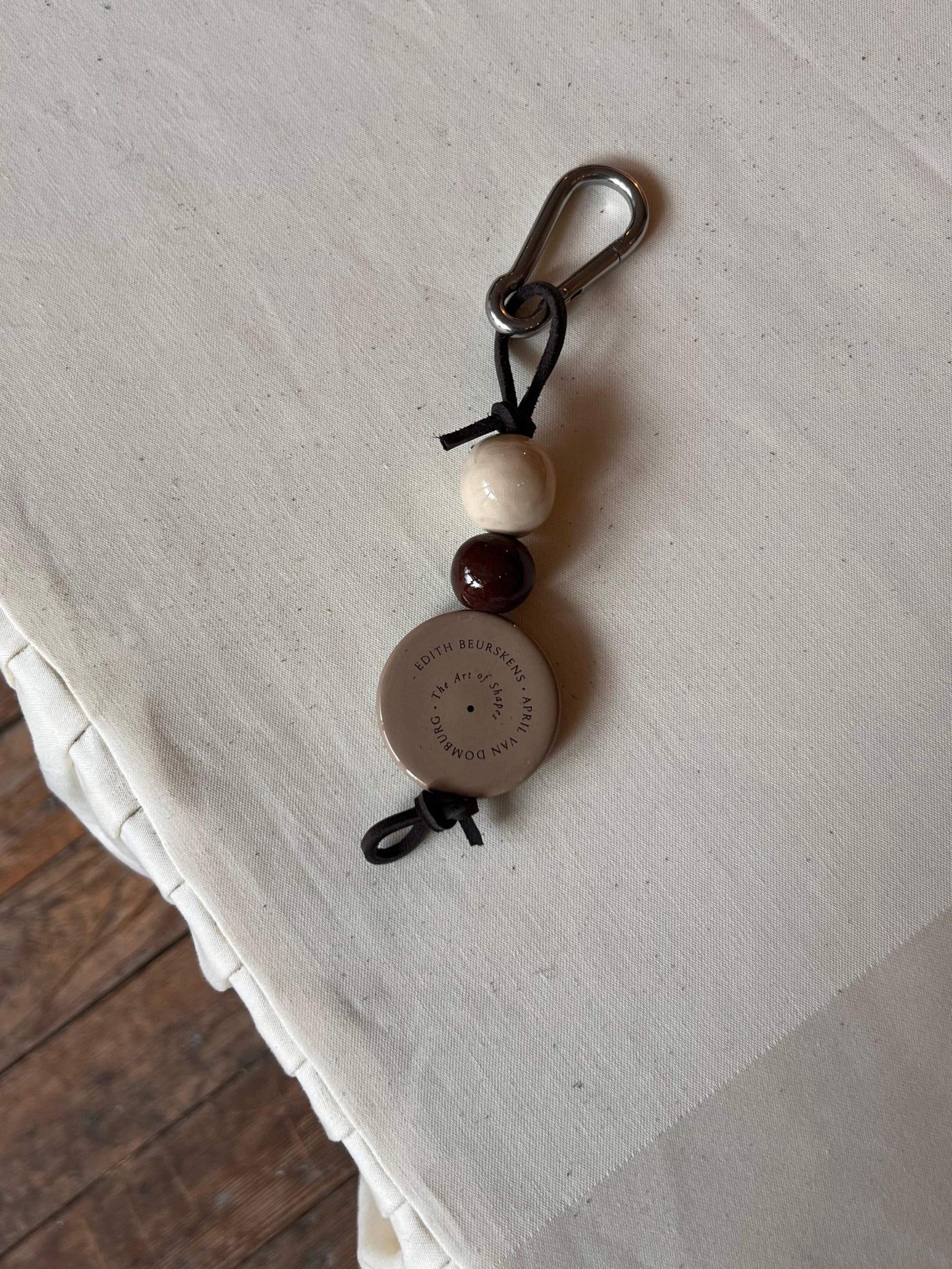 Keychain HAPPY • Stone