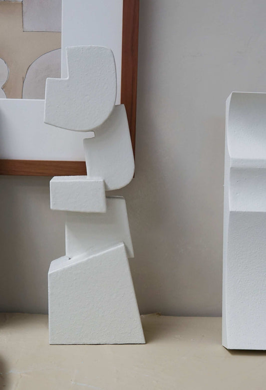 Sculpture San, one-of-a-kind artwork from the PLAY collection, eco-friendly PLA base, unique authenticity certificate, protected finish.