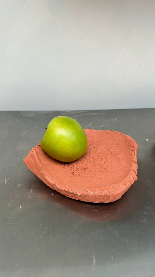 Red terra Ceramic Tray small 02