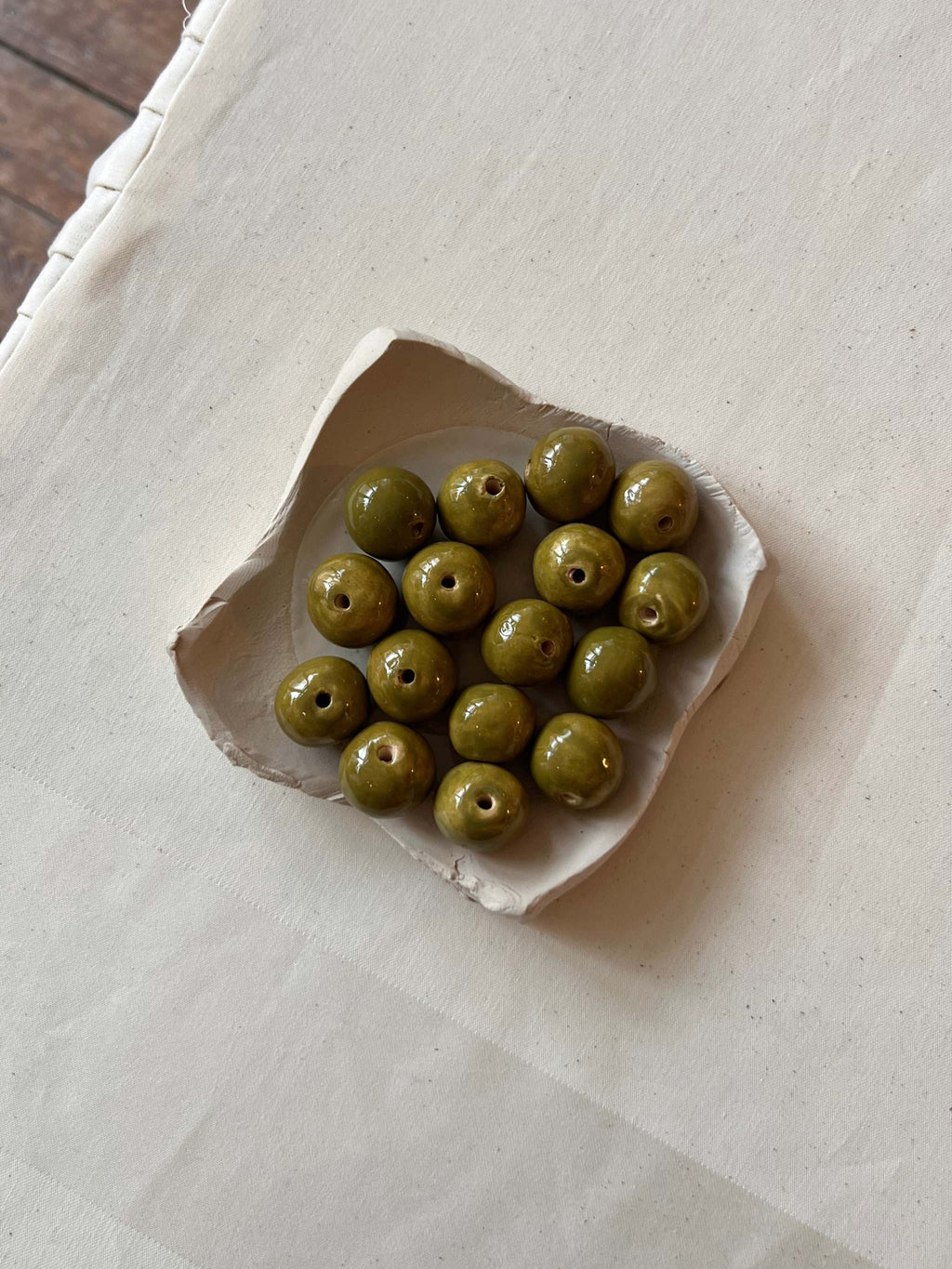 Keychain Boule • Brown cord • Custom Colors