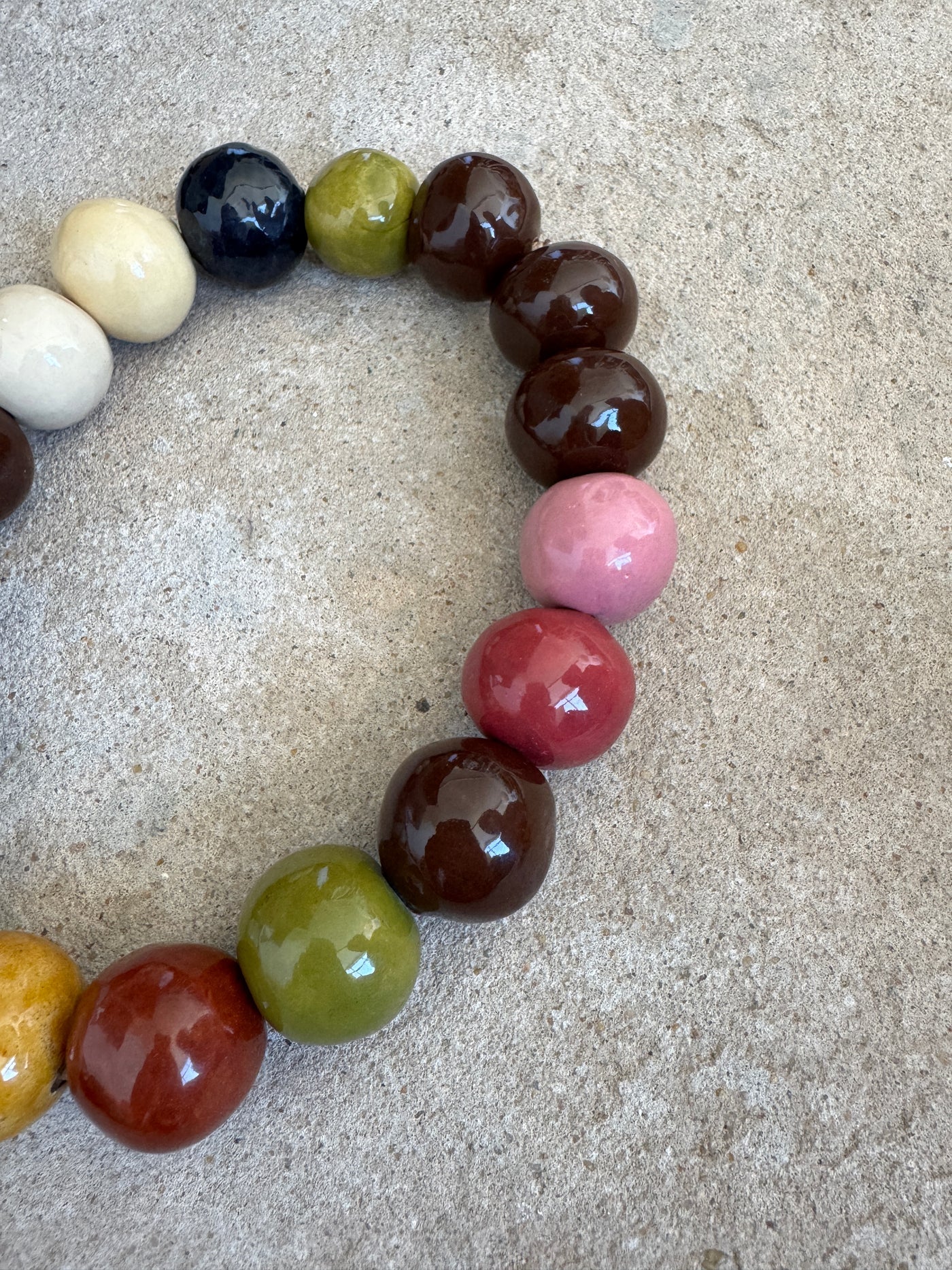 Necklace boules special • Multi colors
