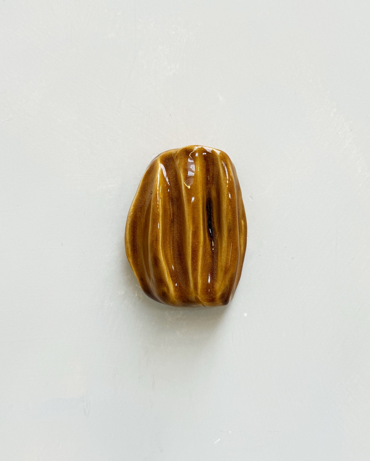 Ceramic wall object - Cognac