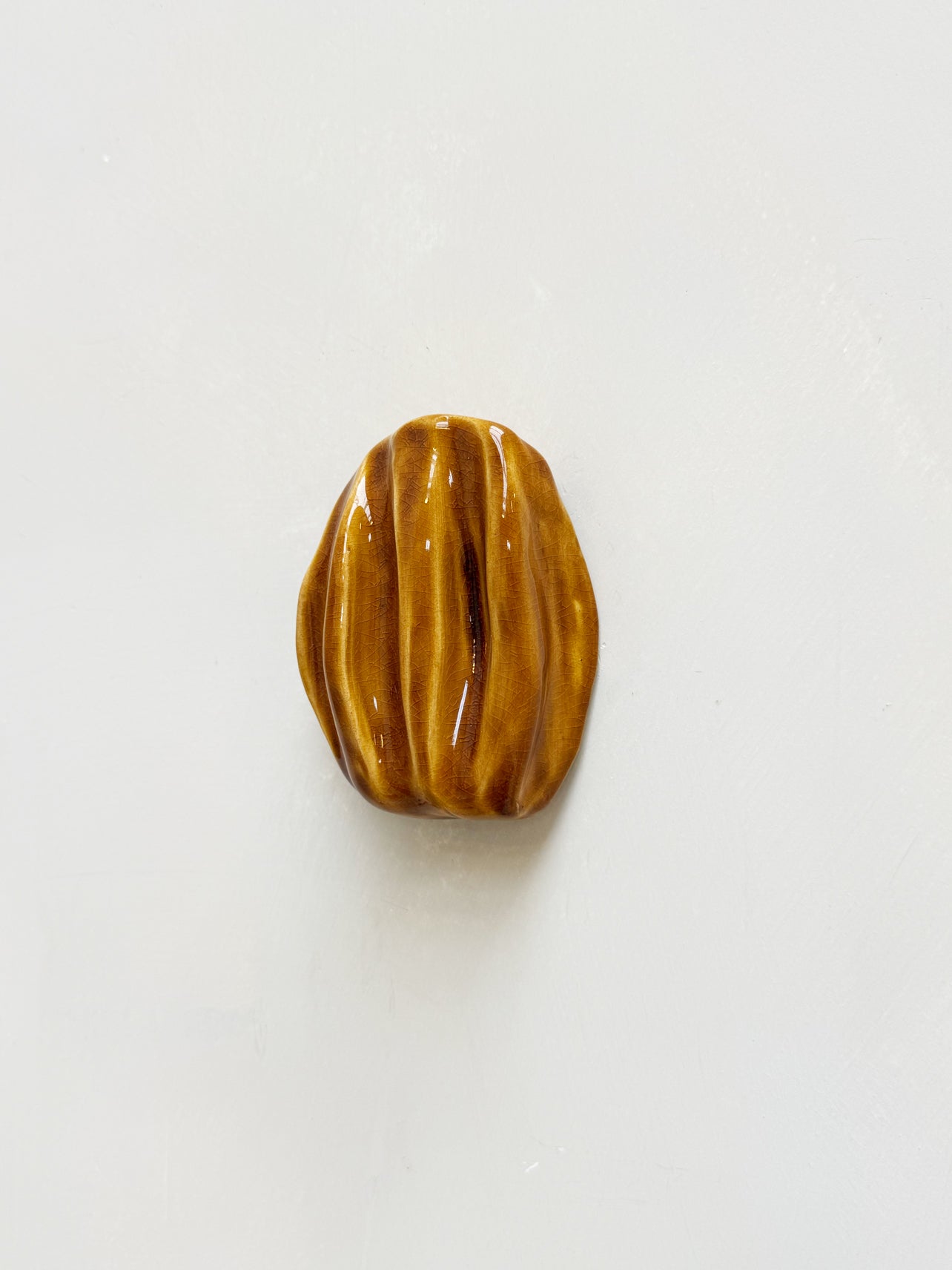 Ceramic wall object - Cognac