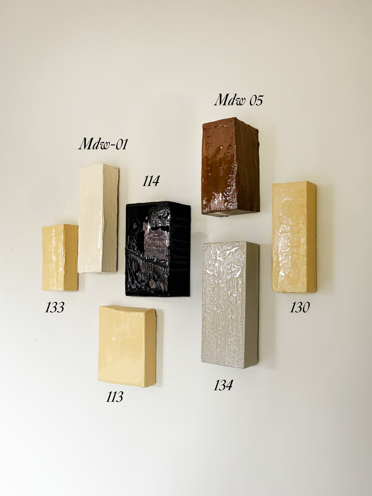 Blocks 133 / 01 / 113 / 114 / 05 / 134 / 130 • Various options