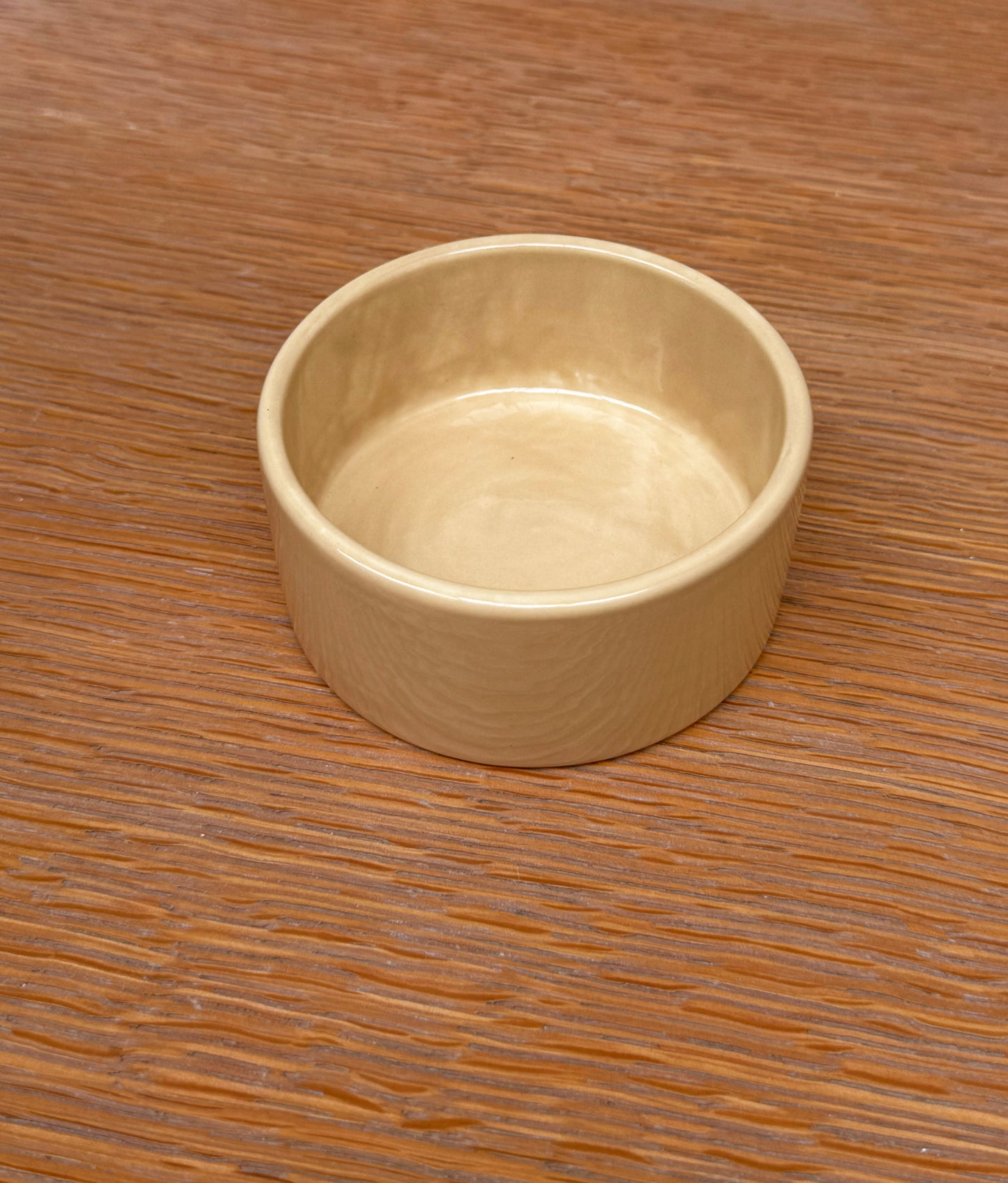 Ceramic box 'BOULE' • MEDIUM • Cappuccino
