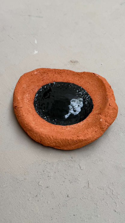 Terra Ceramic tray with Dot