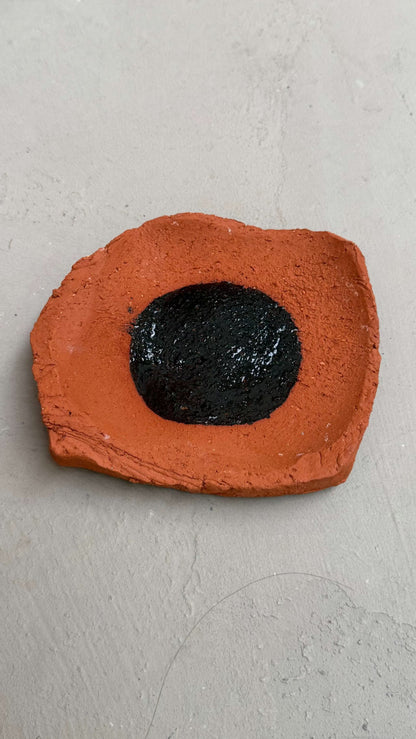 Terra Ceramic tray with Dot