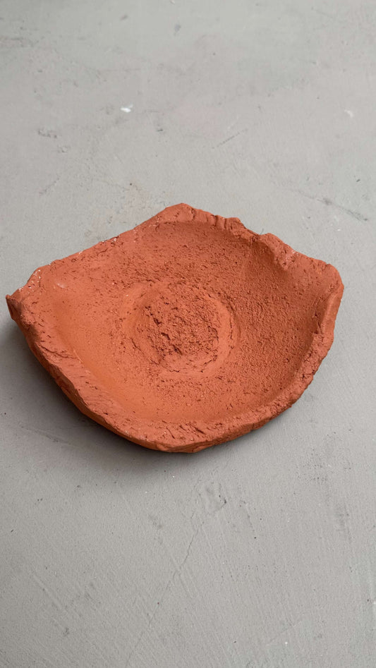 Red terra Ceramic Tray small 01