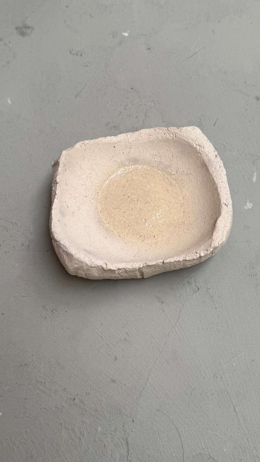 Ceramic Tray with craquelé effect