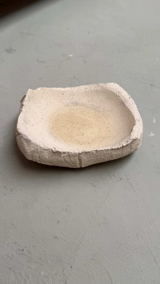 Ceramic Tray with craquelé effect