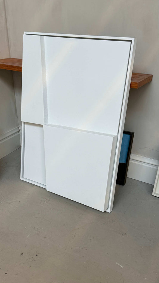 #6.1 - 85 x 60 cm - White