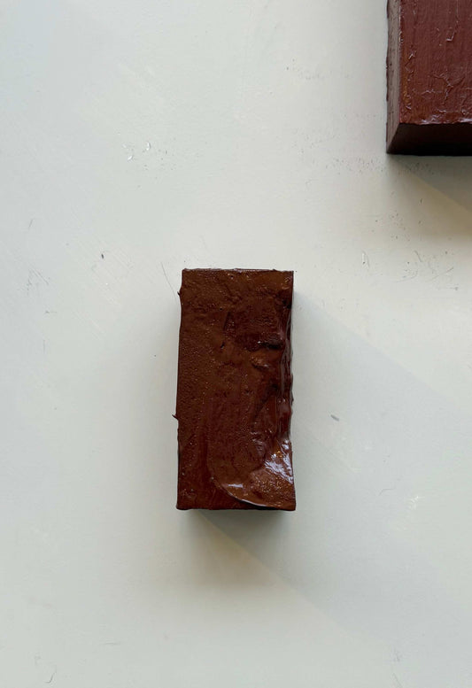 Artwork - Block Brown Burgundy Mini