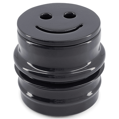 Scented candle holder from Shape 03.02 Petrol collection, Royal Goedewaagen x L'AIMÉ Candles collaboration.