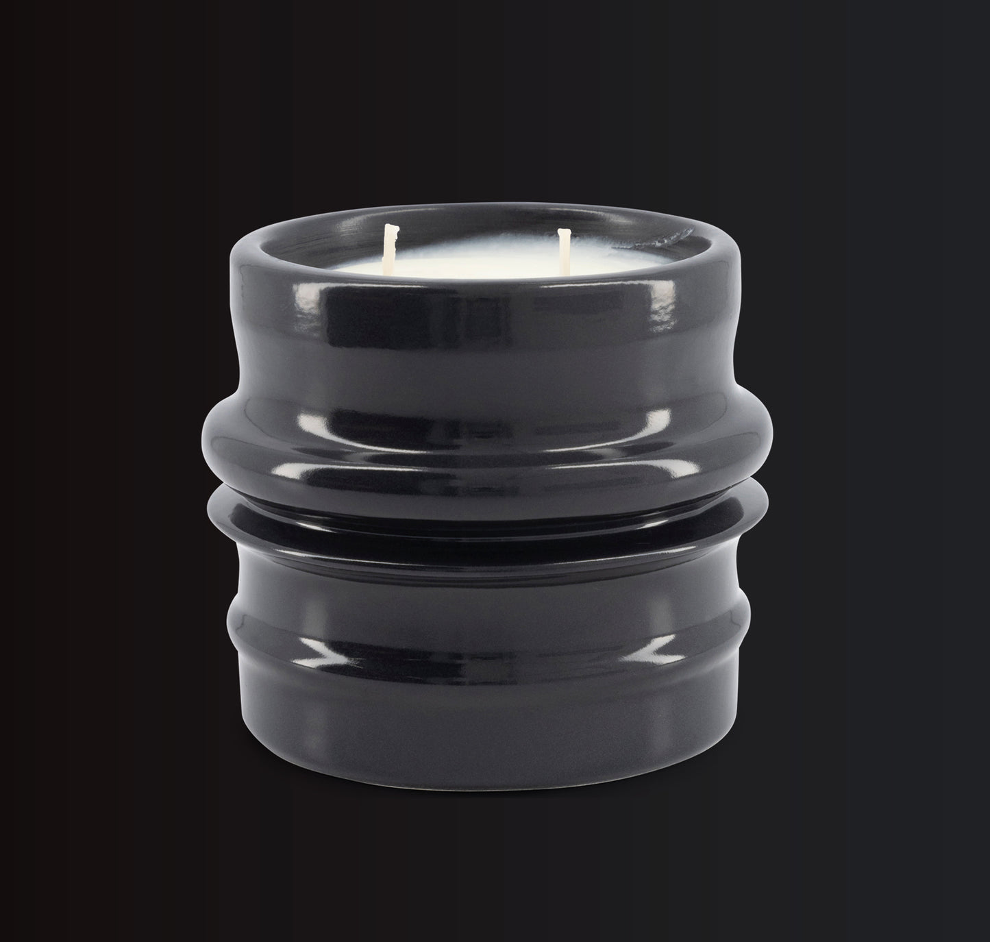 Shape 03.02 Petrol - Scented Candle with refillable wax