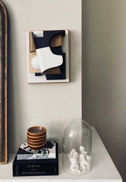 Arch Bal Sculpture: Unique Multicolor Wall Art Piece