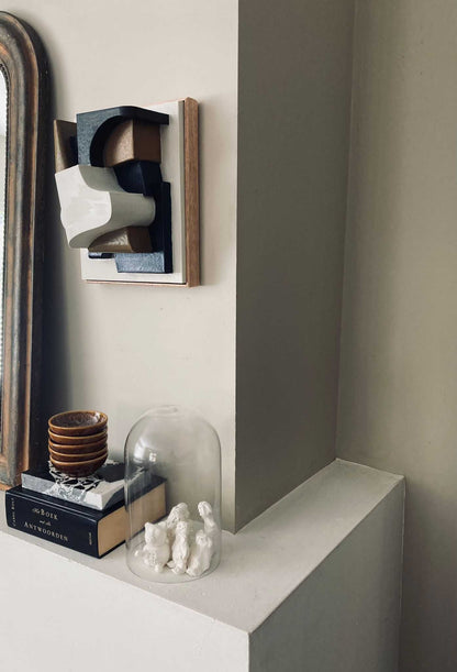 Arch Bal Sculpture: Unique Multicolor Wall Art Piece