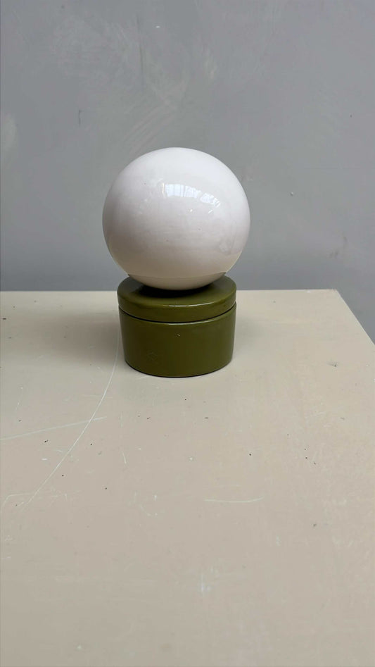 Box Small - Olive - Lace