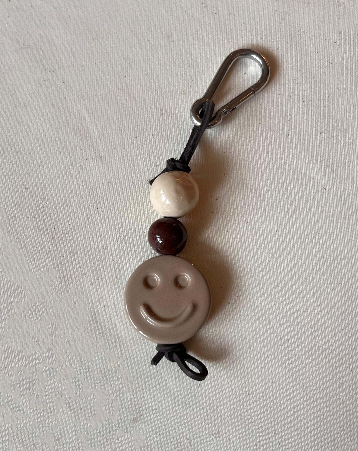 Keychain HAPPY • Stone