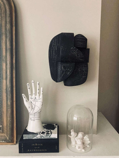 Ida Sculpture - Unique Hand Painted Wall Art