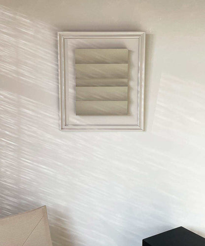 Vintage Frame 22.04 by Edith Beurskens, eco-friendly art with Certificate of Authenticity, 76x76 cm.