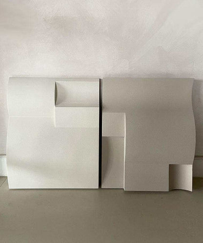 Modern art piece #22.07 Giant with textured surface, eco-painted and made from plant-based PLA material.