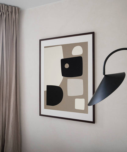 Art print by Jane in a minimalist design, high-quality Hahnemühle paper, unframed, with a matte finish.