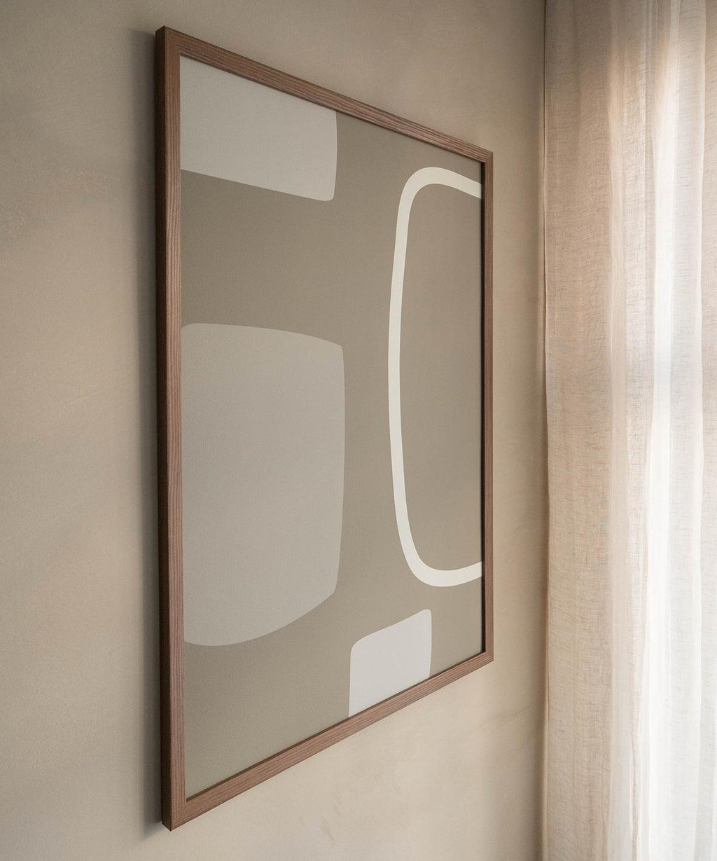 High-quality art print titled "May" featuring abstract design on premium Hahnemühle matte paper.