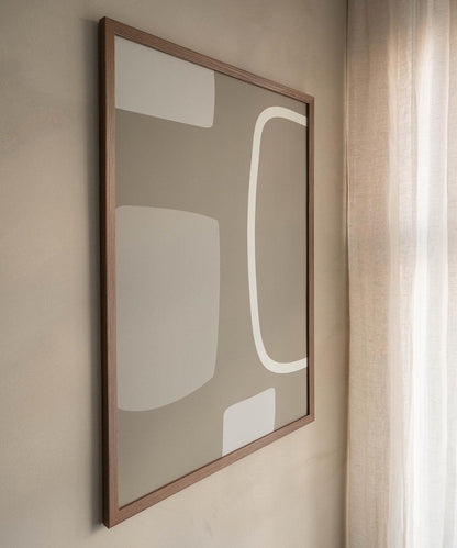 High-quality art print titled "May" featuring abstract design on premium Hahnemühle matte paper.