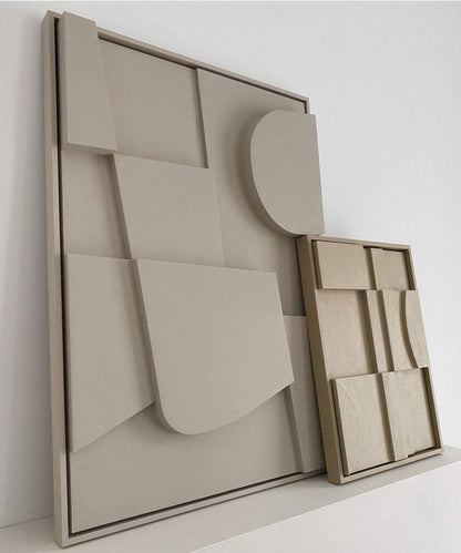 Handmade 20.6 Parker artwork with customizable colors, sand texture, and eco-paint finish.