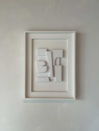 Vintage Frame Twin with unique Edith Beurskens artwork, plant-based PLA, and sand-coated finish.