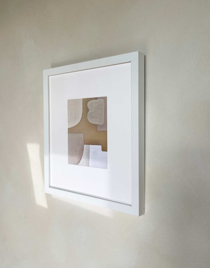 Oscar art print with a high-quality matte finish on Hahnemühle paper, featuring a 1 cm white border, shown unframed.