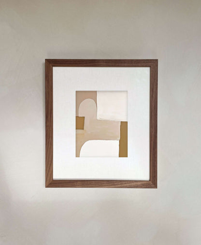 Art print on high-quality Hahnemühle paper with matte finish, featuring a modern abstract design, no frame included.