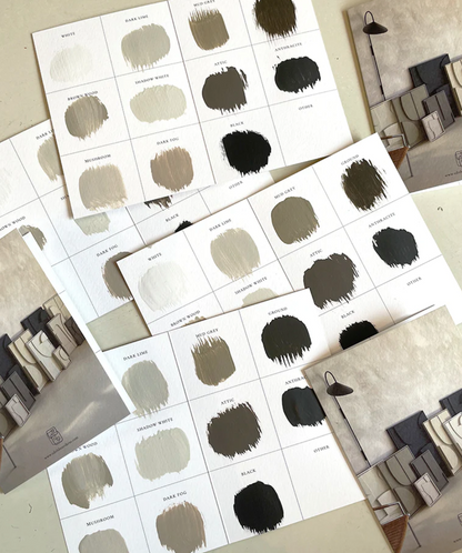 Handmade art shapes with customizable colors, eco-friendly materials, and texture finish.