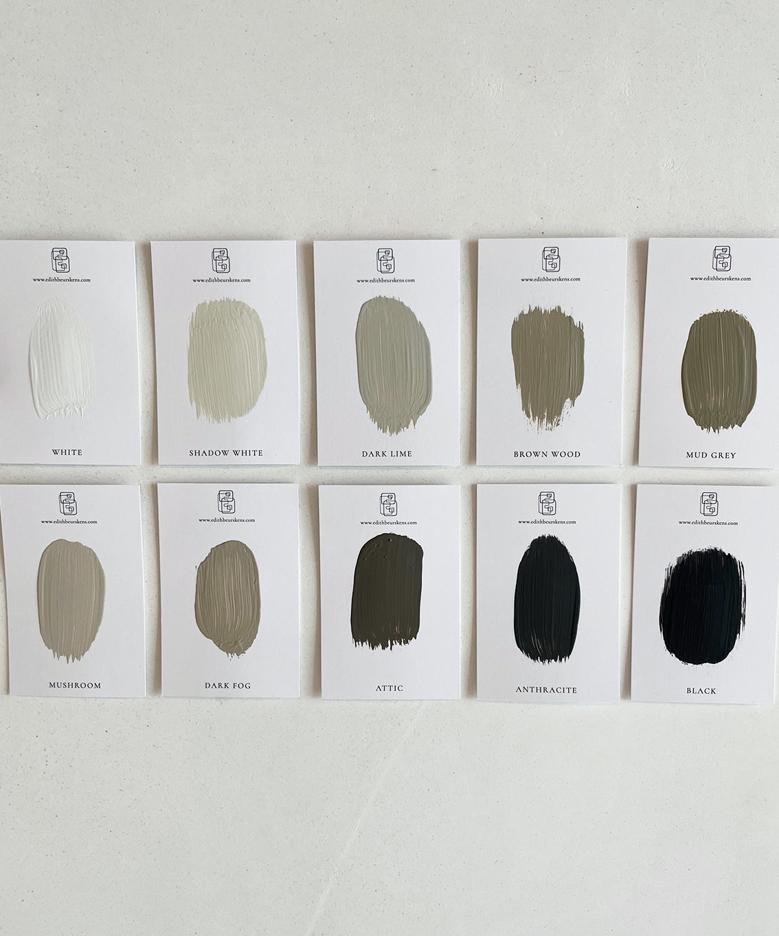 Color swatches